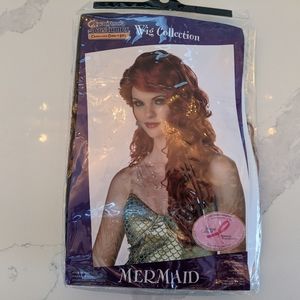 Long Red Mermaid Wig